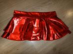 Kunstleer rokjes rood en zwart maat XS/S, Kleding | Dames, Ophalen of Verzenden, Zo goed als nieuw, Maat 34 (XS) of kleiner, Boven de knie