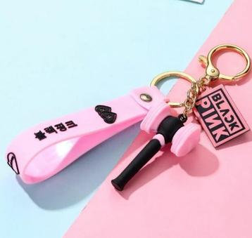 Blackpink roze luxe sleutelhanger