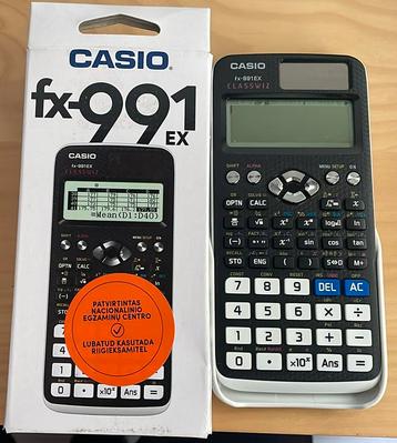 Casio fx-991ex beschikbaar voor biedingen