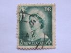 Postzegel Nieuw-Zeeland, Nr. 351, 2 Pence 1954, Elizabeth II, Postzegels en Munten, Postzegels | Oceanië, Verzenden, Gestempeld