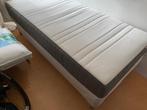 IKEA boxspring bed Espevar met Hamarvik matras 80x200, Huis en Inrichting, Ophalen, Gebruikt, Eenpersoons, Wit