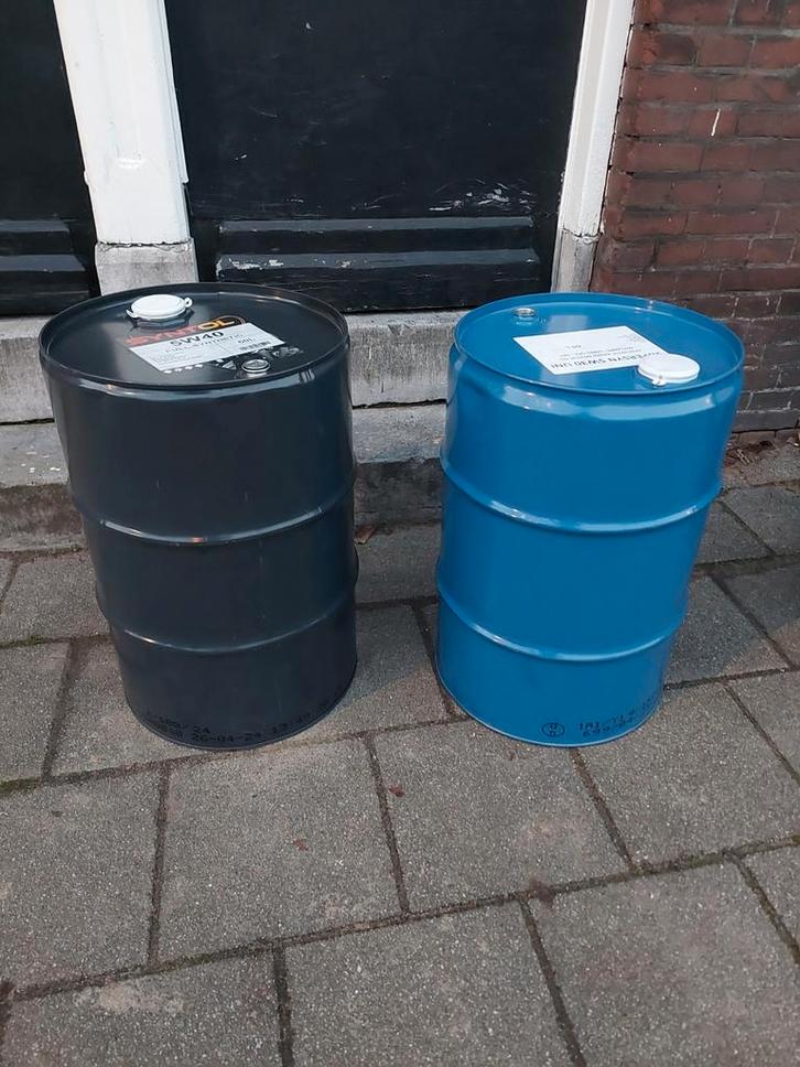 Olievat vuurton vuurkorf stookton GEBRUIKTE STAAT 60 liter, Tuin en Terras, Vuurkorven, Gebruikt, Ophalen