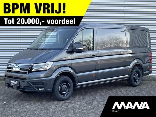 MAN TGE 35 2.0 L3H2 3.180 180PK Automaat 4x4 LED Camera Sens, Auto's, Bestelauto's, Bedrijf, Te koop, 4x4, ABS, Achteruitrijcamera