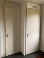 3 opdekdeuren € 75, Ophalen, Gebruikt, 80 tot 100 cm, 215 cm of meer