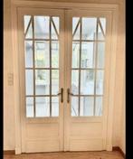 Prachtige antieke Art Deco ensuitedeuren met geslepen glas, Doe-het-zelf en Verbouw, Deuren en Horren, Ophalen, La belle porte