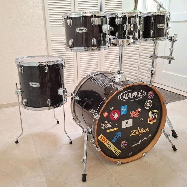 Mapex M serie Shell Set Drumstel Mars Shellset, Muziek en Instrumenten, Instrumenten | Onderdelen, Zo goed als nieuw, Drums of Percussie