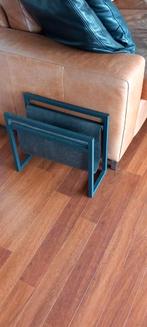 Leren lectuurbak, Huis en Inrichting, Woonaccessoires | Krantenbakken en Lectuurbakken, Ophalen of Verzenden, Zo goed als nieuw