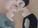 TWEE STUKS Zeefdruk Robert Heijkoop Surrealisme, Antiek en Kunst, Kunst | Litho's en Zeefdrukken, Ophalen