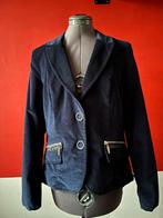 Donkerblauw fluwelen Airfield jasje maat 40. IZGS, Maat 38/40 (M), Blauw, Ophalen of Verzenden, Zo goed als nieuw