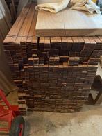Hardhouten latten bankirai 12mm bij 38mm 120cm lang, Doe-het-zelf en Verbouw, Hout en Planken, Minder dan 25 mm, Nieuw, Ophalen of Verzenden