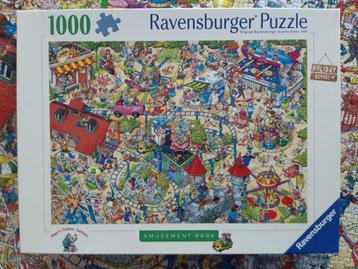 Ravensburger Holiday Resort 4 Het pretpark 1000 stukjes beschikbaar voor biedingen