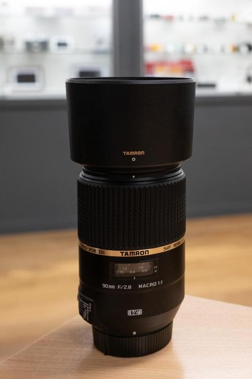 Tamron SP 90mm F/2.8 Di Macro 1:1 VC USD (Hoogeveen), Audio, Tv en Foto, Fotografie | Lenzen en Objectieven, Zo goed als nieuw