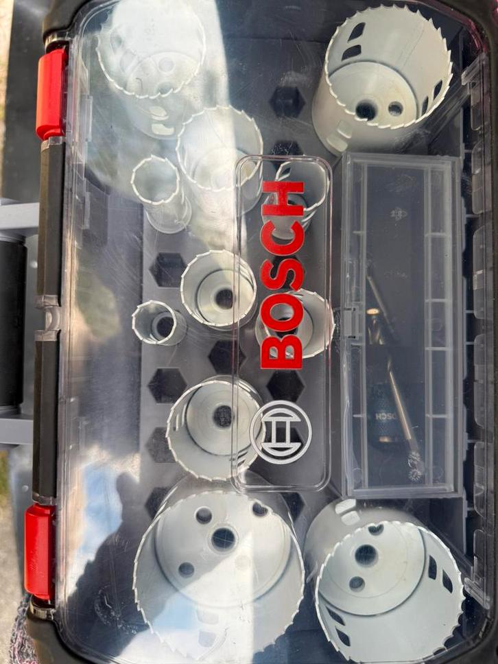 Bosch gatzaagset voor hout en metaal 14 delig - 60/68/76, Doe-het-zelf en Verbouw, Gereedschap | Machine-onderdelen en Toebehoren