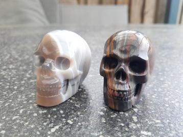 Skull,schedel van edelsteen  beschikbaar voor biedingen