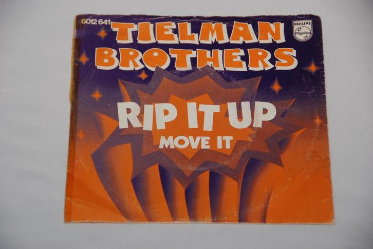 Tielman Brothers – Rip It Up 7” Single Vinyl, Cd's en Dvd's, Vinyl Singles, Gebruikt, Single, Rock en Metal, 7 inch, Ophalen of Verzenden