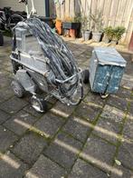 Spuitmachine+Compressor – Perfect werkend – wegens pensioen, Ophalen, Gebruikt