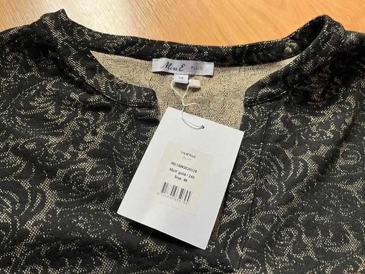 Miss Etam Vivienne nieuwe jurk 48 met gratis verzending, Kleding | Dames, Grote Maten, Nieuw, Jurk, Zwart, Verzenden