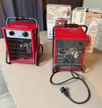 2x Industriële elektrische kachel Eurom – 1500 / 3000 Watt, Ophalen, 30 tot 80 cm, Kachel, Minder dan 60 cm