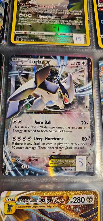 Lugia EX 68/98 - Zeldzame Pokémonkaart! beschikbaar voor biedingen