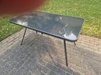 Tuintafel gratis, Tuin en Terras, Tuintafels, Ophalen, Gebruikt, Rechthoekig, Metaal