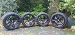 BMW M4 velgen, incl Michelin Pilot Alpin Winterband  19 inch, Auto-onderdelen, Gebruikt, 275 mm, Banden en Velgen, Winterbanden