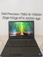 Als nieuw Dell Precision 7560 i9-11950H 32gb 512gb RTX A2000, Intel Core i9-11950H, Dell Precision 7560, Met videokaart, Info@dell.com