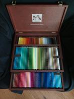 120 Caran d'Ache Kleurpotloden Set in Houten Doos, Hobby en Vrije tijd, Ophalen of Verzenden, Nieuw, Potlood of Stift
