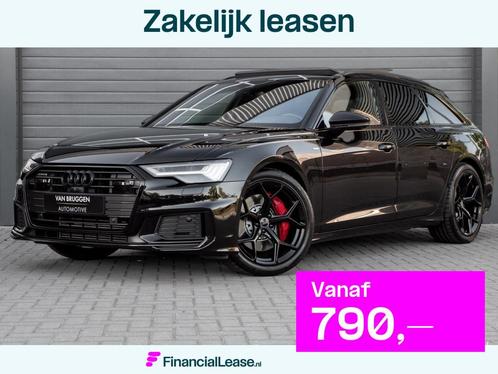 Audi A6 Avant 55 TFSI e quattro S-Line Pano Trekhaak Massage, Auto's, Audi, Bedrijf, Lease, Financial lease, A6, 360° camera, ABS