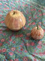 Handgemaakte decoratieve geglazuurde pompoenen, Antiek en Kunst, Antiek | Keramiek en Aardewerk, Ophalen of Verzenden