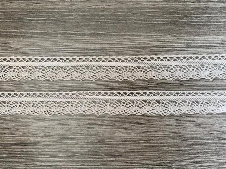 Nr 162 ) Prachtig fijn GEKLOST oud katoen kant zilver grijs, Hobby en Vrije tijd, Naaien en Fournituren, Nieuw, Kant, Verzenden