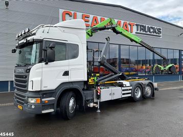 Scania R 440 Euro 6 Retarder Fassi 16 Tonmeter Z-kraan (bouw beschikbaar voor biedingen