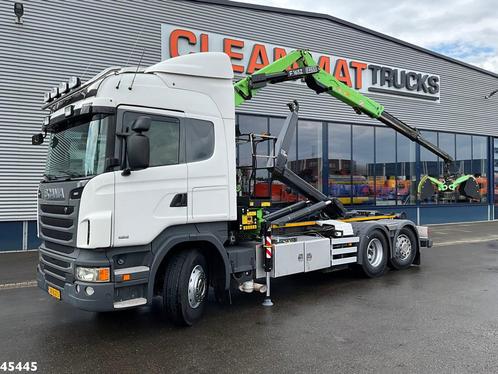 Scania R 440 Euro 6 Retarder Fassi 16 Tonmeter Z-kraan (bouw, Auto's, Vrachtwagens, Te koop, ABS, Airconditioning, Cruise Control