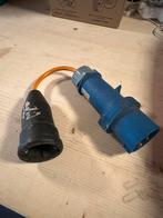 Campingstekker | Schuko Contrastekker naar CEE Stekker, Caravans en Kamperen, Ophalen of Verzenden, Gebruikt