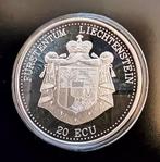 1 Ounce .999 Silver - 1993 Liechtenstein Schloss Vaduz, Ophalen of Verzenden, Zilver, Buitenland