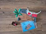 Playmobil Pirateneiland 6146 met boot en figuur, Ophalen of Verzenden