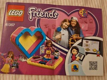 Lego 41357 Olivia's hartvormig doosje  beschikbaar voor biedingen