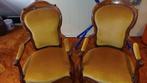 2 mooie antieke biedermeier fauteuils ca 1880, Antiek en Kunst, Ophalen