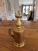 Oude messing olielamp brulor lampe a essence, Antiek en Kunst, Ophalen of Verzenden