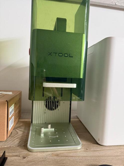 XTool F1 Laser Graveermachine Complete Set, Computers en Software, 3D Printers, Zo goed als nieuw, Ingebouwde Wi-Fi, Ophalen of Verzenden