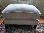 Hocker voetenbank crèmekleurig, Ophalen, Klassiek strak, 75 tot 100 cm, Zo goed als nieuw