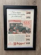 Whippet 1928 originele advertentie vintage, Ophalen of Verzenden, Gelezen, Overige merken