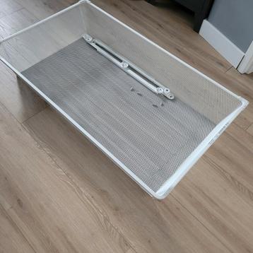 Ikea Pax Draadmand 100x58 cm met geleiderrails (Wit) beschikbaar voor biedingen