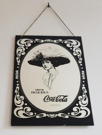 COCA-COLA Spiegel, Vintage beschikbaar voor biedingen