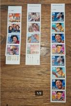 5 x 12 verschillende postzegels USA Legends of America 1993, Ophalen, Noord-Amerika