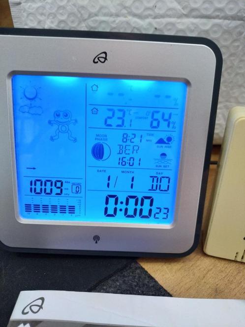 Auriol Z 31915 Weerstation, Audio, Tv en Foto, Weerstations en Barometers, Gebruikt, Weerstation, Ophalen of Verzenden