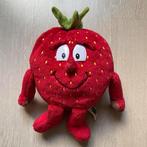 Grote aardbei knuffel van de Lidl - Leuk en Zacht (20 cm), Ophalen of Verzenden, Gebruikt, Overige typen