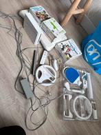 Wii, Spelcomputers en Games, Spelcomputers | Nintendo Wii, Met 1 controller, Gebruikt, Met games, Ophalen of Verzenden