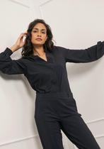 Studio Anneloes Moon blouse zwart travelstof mt XL, Kleding | Dames, Blouses en Tunieken, Studio Anneloes, Zwart, Maat 46/48 (XL) of groter