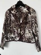 Dames dunne blazer jasje ms mode maat 42 bruin, Kleding | Dames, Jasjes, Kostuums en Pakken, Ophalen of Verzenden, Zo goed als nieuw