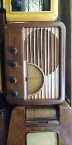 Mooie antieke buizen radio, Ophalen of Verzenden